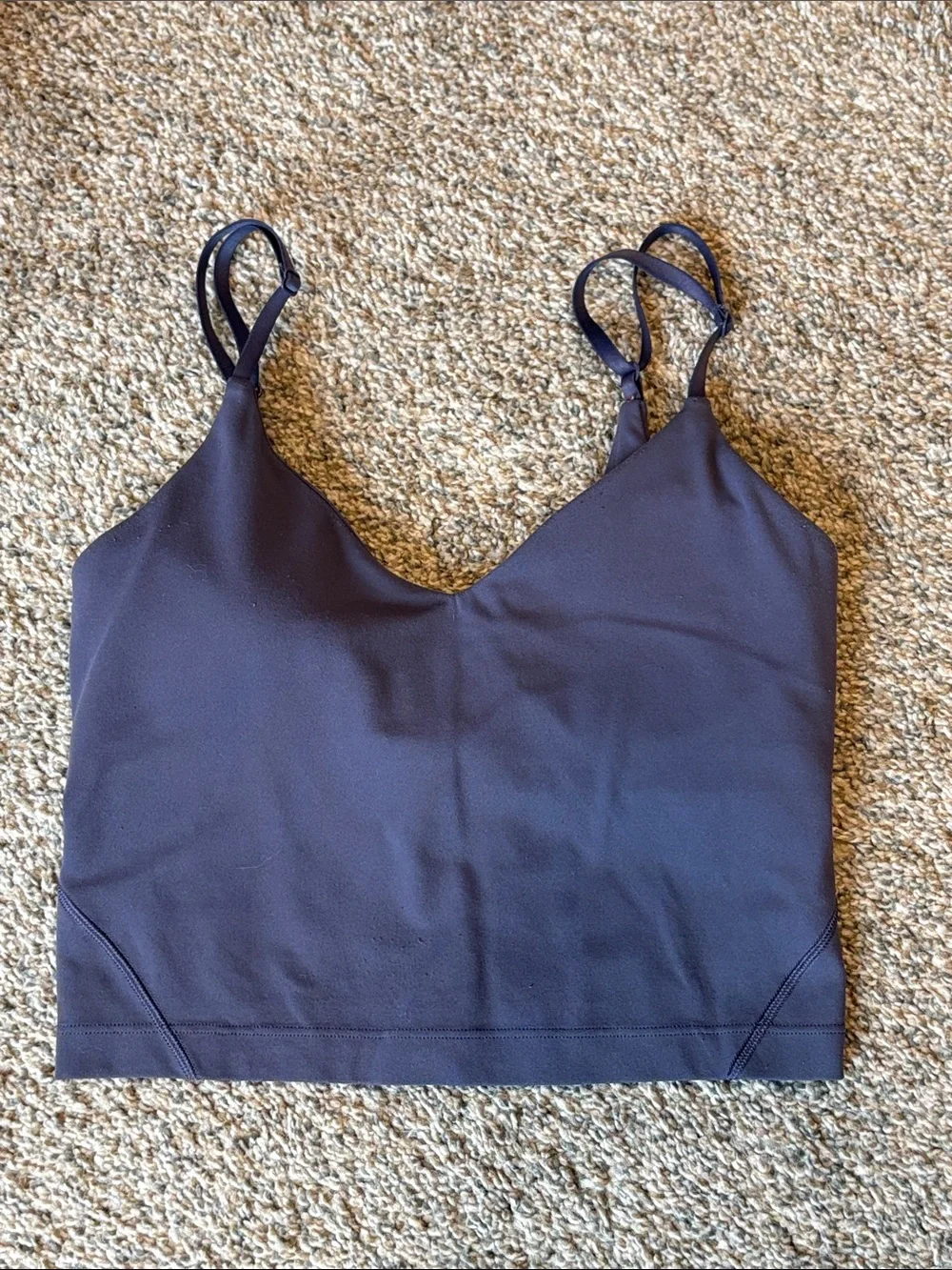Lululemon Seamless Bralette Crop Top - grape